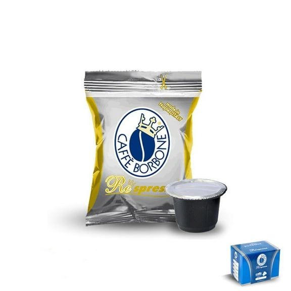 Caff Borbone Gold Blend, Medium Roast Respresso Espresso Capsules 100 Capsules