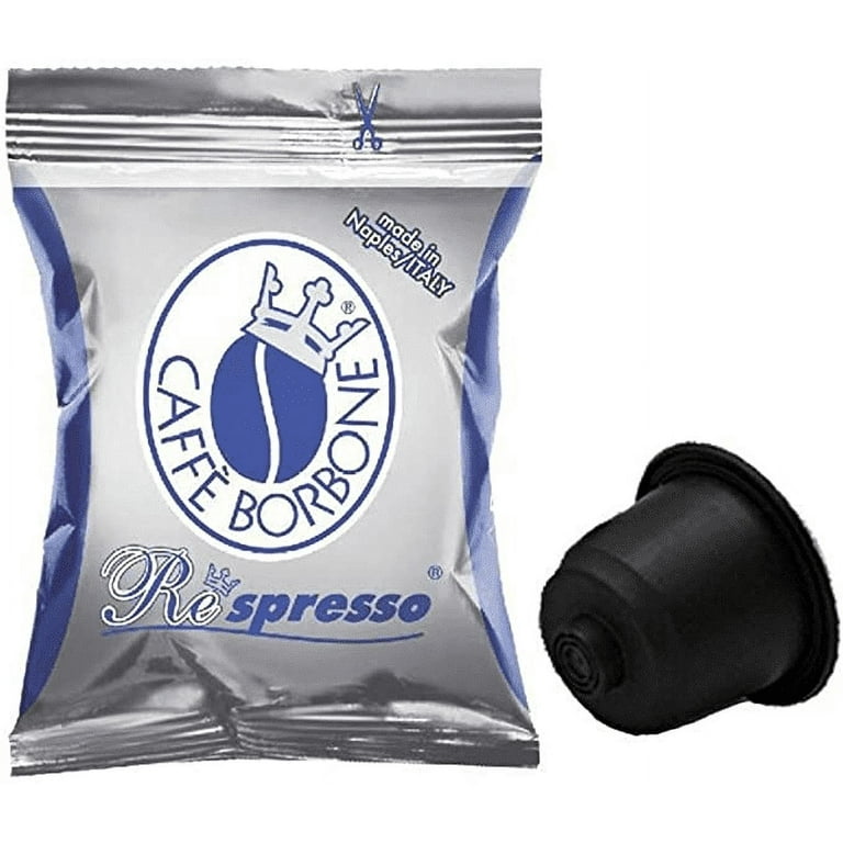 Caffe Borbone Respresso Espresso Capsules Mix (50 Blue/50 Red)