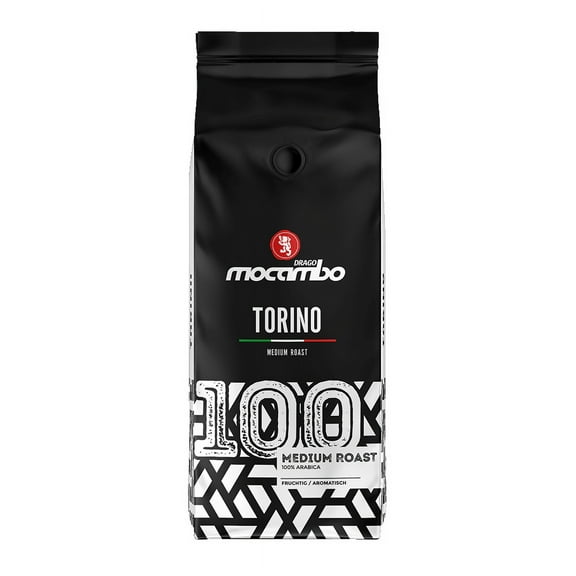 Caff Torino, Whole Bean Coffee, Medium Roasted, 2.2 Pound (Pack of 1), 100% Arabica, Premium Italian Coffee