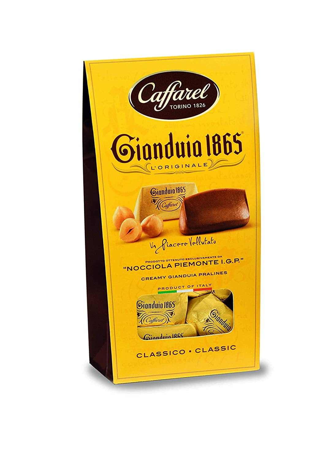  Caffarel Gianduia Cream Hazelnut Spread 210gr : Grocery &  Gourmet Food