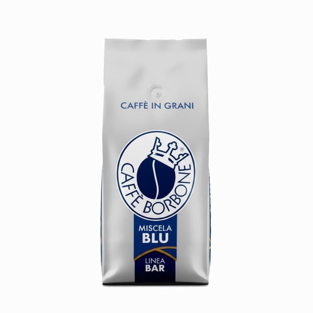 Caffè Borbone Bar Line Miscela Blue, Blue Blend Medium Roast Whole Bean Coffee 2.2 lb bag