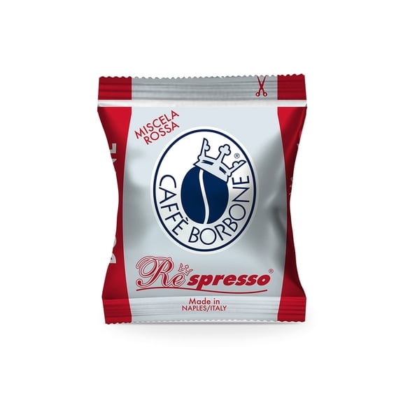 Caff Borbone Miscela Rossa Medium Roast Espresso Capsules 100 Count