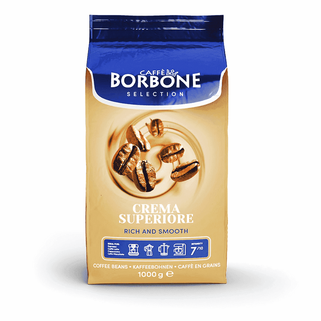 Caffè Borbone Crema Superiore Medium Roast Whole Bean Coffee 2.2 Pound Bag