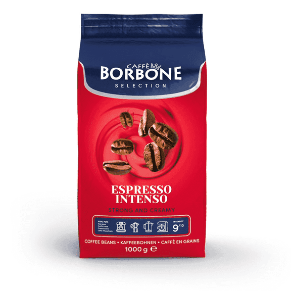 Caffè Borbone Espresso Intenso Medium Roast Whole Bean Coffee 2.2 Pound Bag