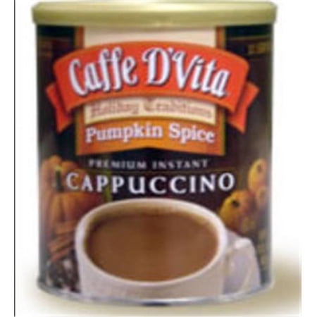Caffe DVita Pumpkin Spice Cappuccino 6 1lb canisters