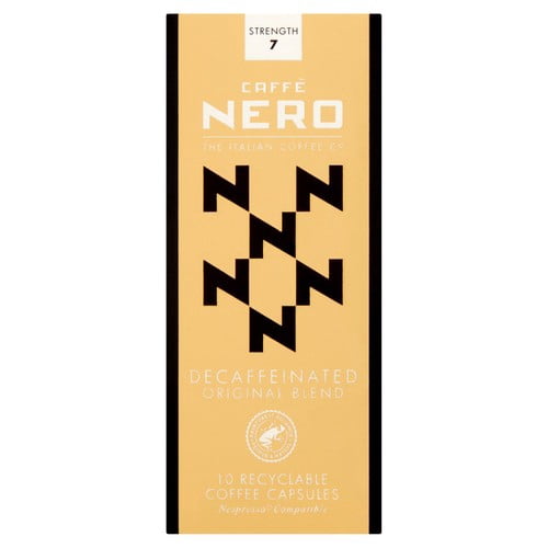 Caffe Nero Decaf Capsules, 10 pods per pack, British Import (Pack of 3)