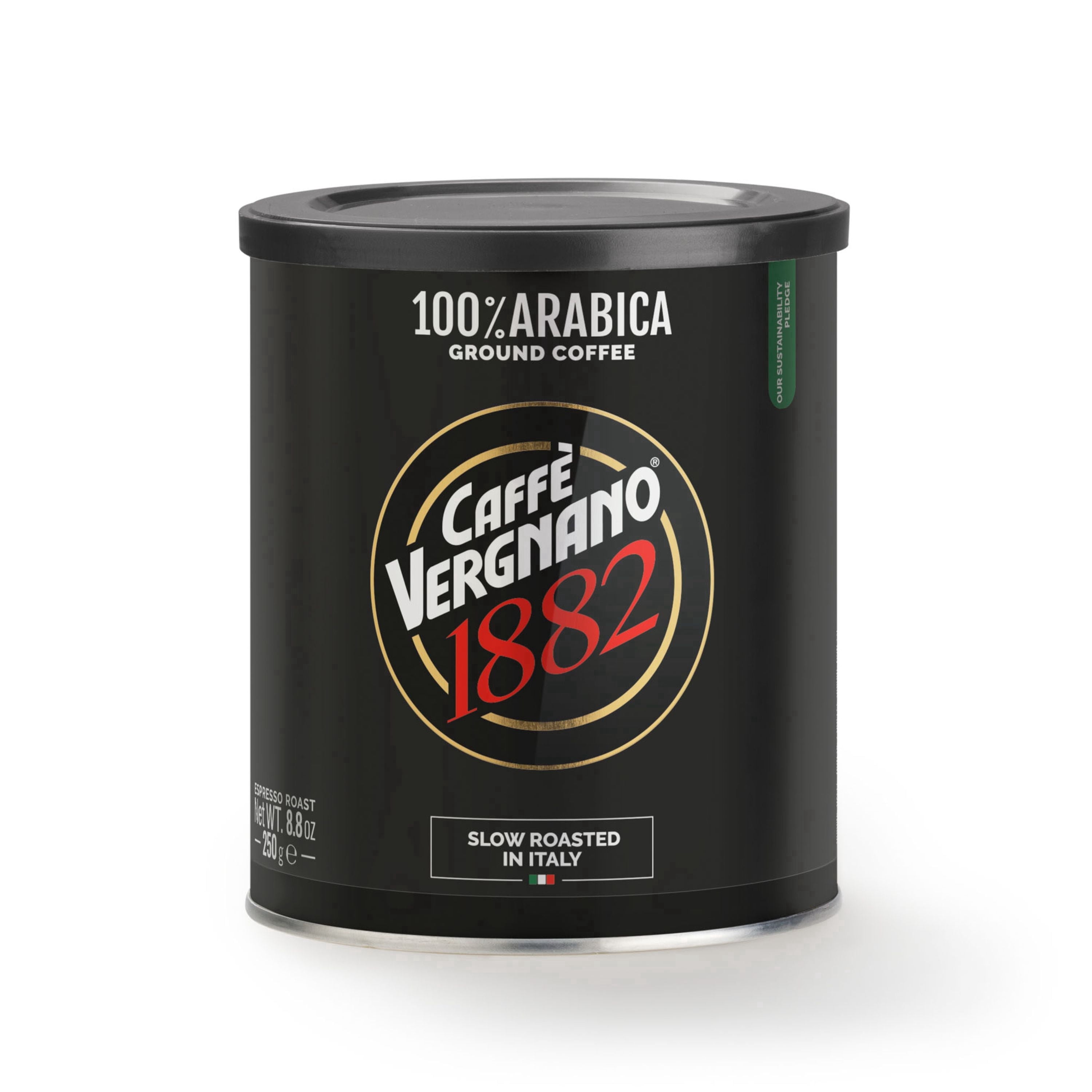 Caffe Vergnano Italian Finely Ground Espresso Coffee – 100% Arabica for ...