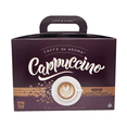 thumbnail image 1 of Caffe de Aroma Cappuccino Sampler, 24 Single-Serve Cups – 3 Flavors, 8 Cups Each: Vanilla Chai Tea, Caramel Cappuccino & French Vanilla – Compatible with Keurig K-Cup Brewers, 1 of 8