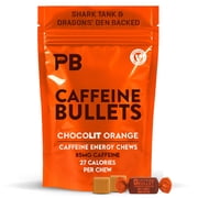 Caffeine Bullet Chocolate Orange Caffeine Chews 85mg Caffeine per Chew, 16 Chews