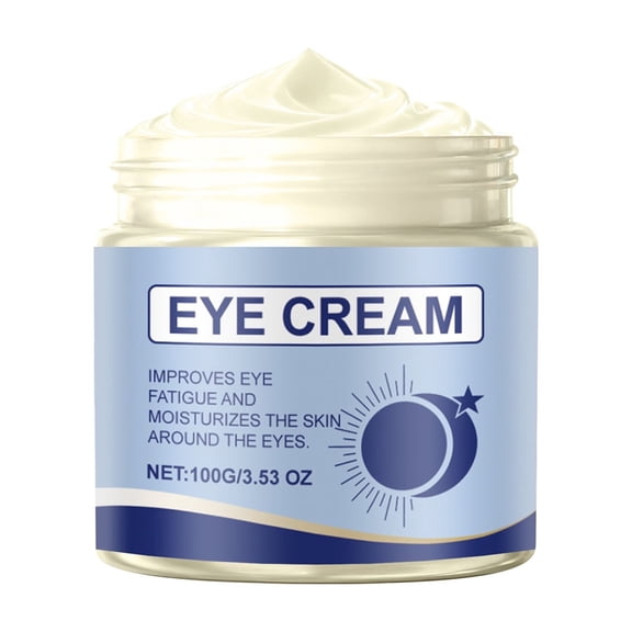 Caffeine Eye Cream ,Eye Cream for Puffiness and Bags Under Eyes,Eye Balm Cream 100g - Reduces Eye Bags, Fine Lines Tightening(Multicolorwhite)