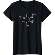 Caffeine Molecule Coffee Lovers T-Shirt T-Shirt