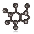 thumbnail image 1 of Caffeine Molecule Enamel Pin | Clayton Jewelry Labs, 1 of 5