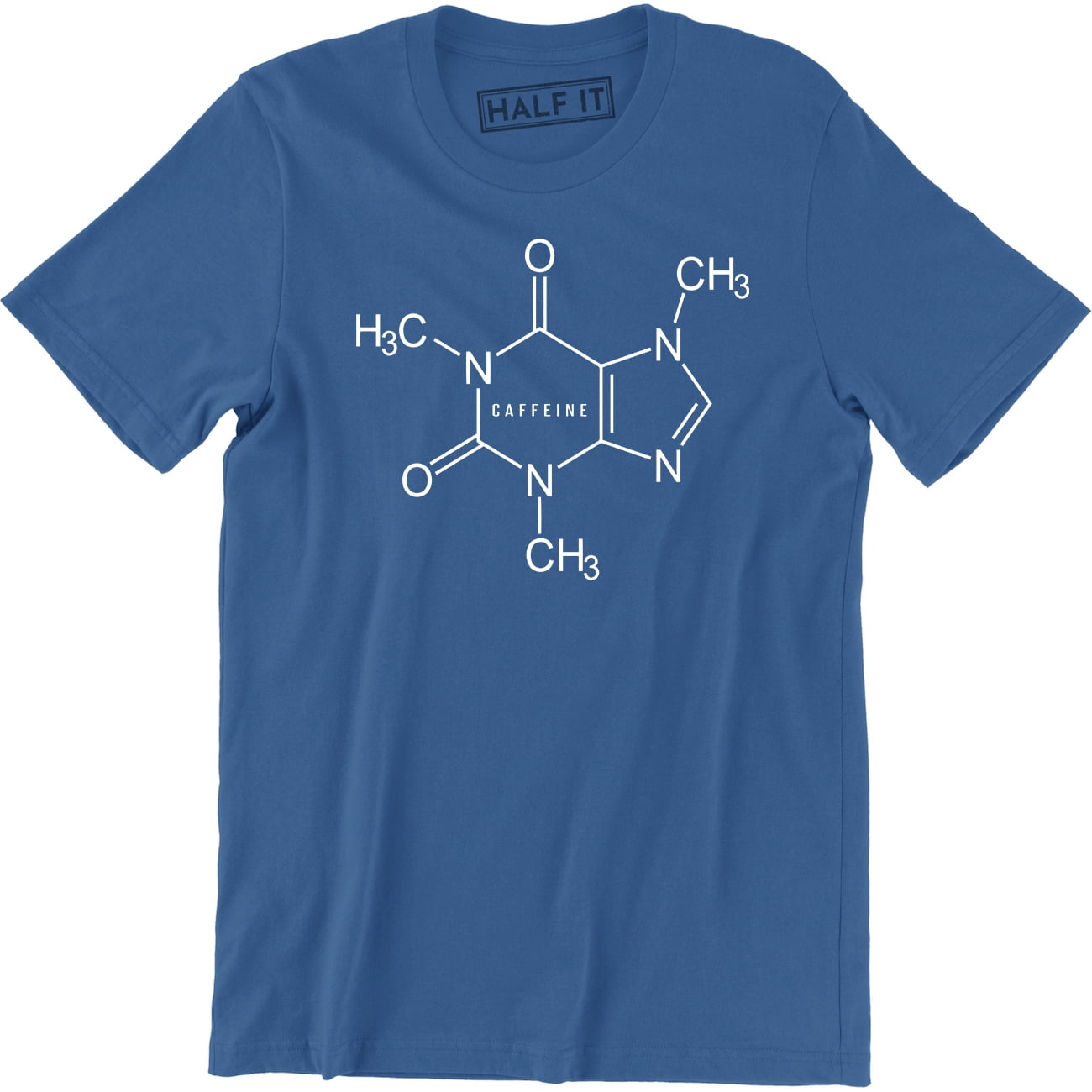 Caffeine Nerd Science Chemistry Formula Men's Physics Biology