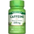 thumbnail image 1 of Caffeine Pills 220mg with Green Tea Extract | 120 Count | For Men and Women | by Nature's Truth, 1 of 7