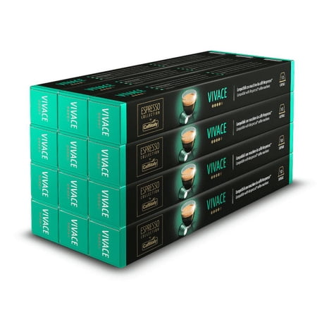 Caffitaly Nespresso Compatible Coffee Capsules Vivace (120 Pods)
