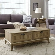 Caffoz Newport Series Center Coffee Table with Two Fully Extended Drawers