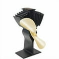 thumbnail image 1 of Ecofan Ecofan Airmax Heat Powered Stove Fan - Gold Blade - 1 Blade, Gold, 1 of 3