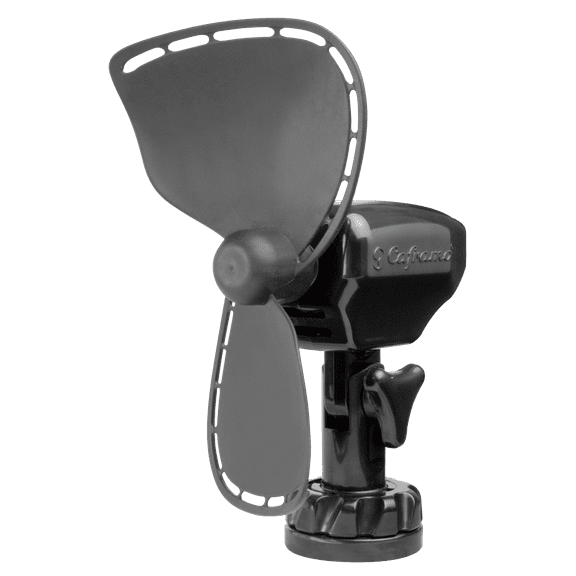 Caframo Limited 747DCBCS Fan Ultimate 7” 2 Spd 12V Black Lighter Plug w/6’ Cord