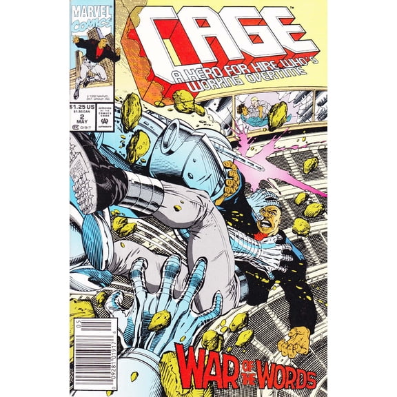 Cage #2 (Newsstand) VF ; Marvel Comic Book