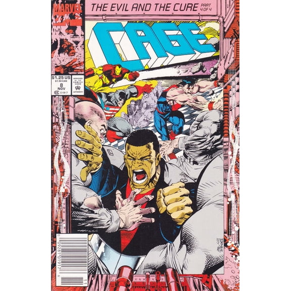 Cage #8 (Newsstand) VF ; Marvel Comic Book