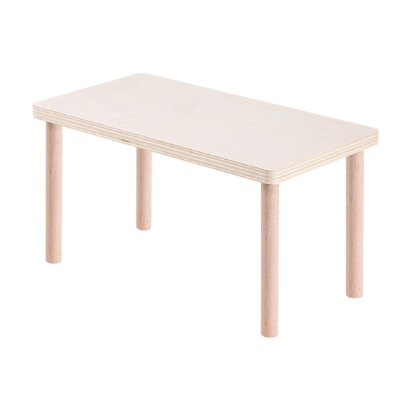 Cage Accessory Stand Aesthetic Wooden Design for Hamsters Lemmings and Chinchilla Habitats