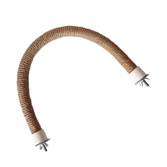 Cage Bird Toy Parrots Stand Perch Rod Swing Cage Mount Conure Budgies Molar