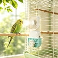 thumbnail image 1 of Cage Mount Bird Fan USB Rechargeable Quiet Parrot Cage Ventilation Fan Adjustable Angle Gentle Air Cooling Fan for Budgie Small Pet Bird Cage, 1 of 3