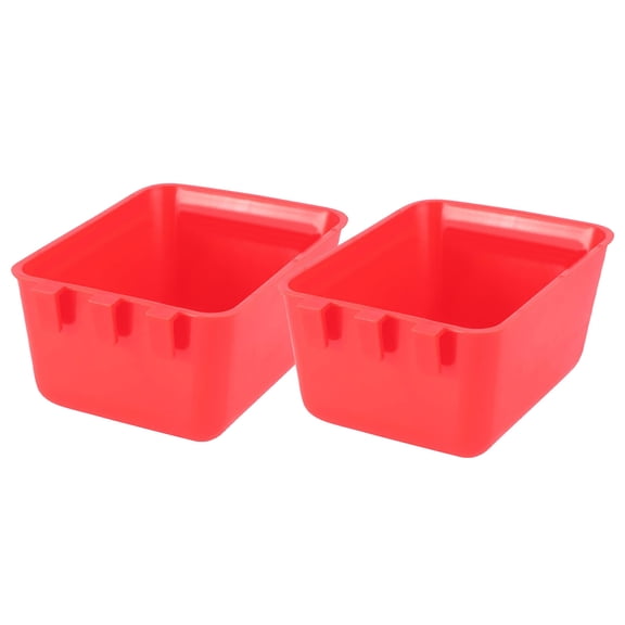 Cage Mounted Bird Feeder Cup, Hanging Chicken Feed Water Bowl, Multi-Purpose Feeding Dish for Rabbit Cage, Pet Cage and Poultry Breeding Use