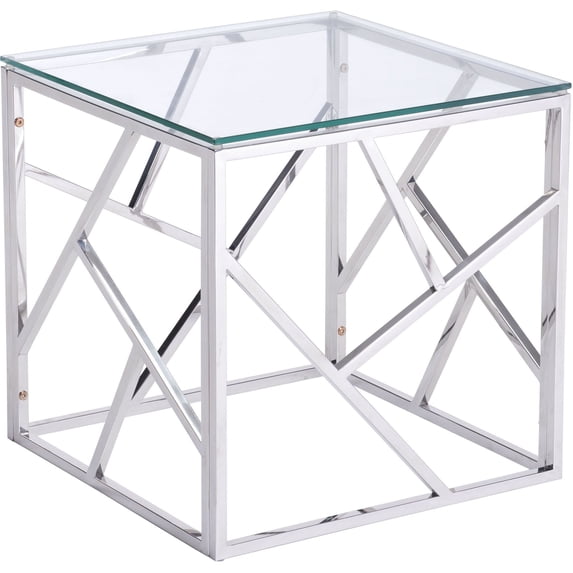 Cage Side Table Stainles Steel