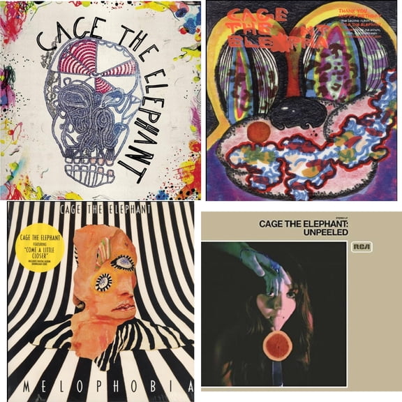 Cage The Elephant (180G) & Thank You Happy Birthday & Melophobia (180G/Dl Card) & Unpeeled (2LP/140G/Gatefold)
