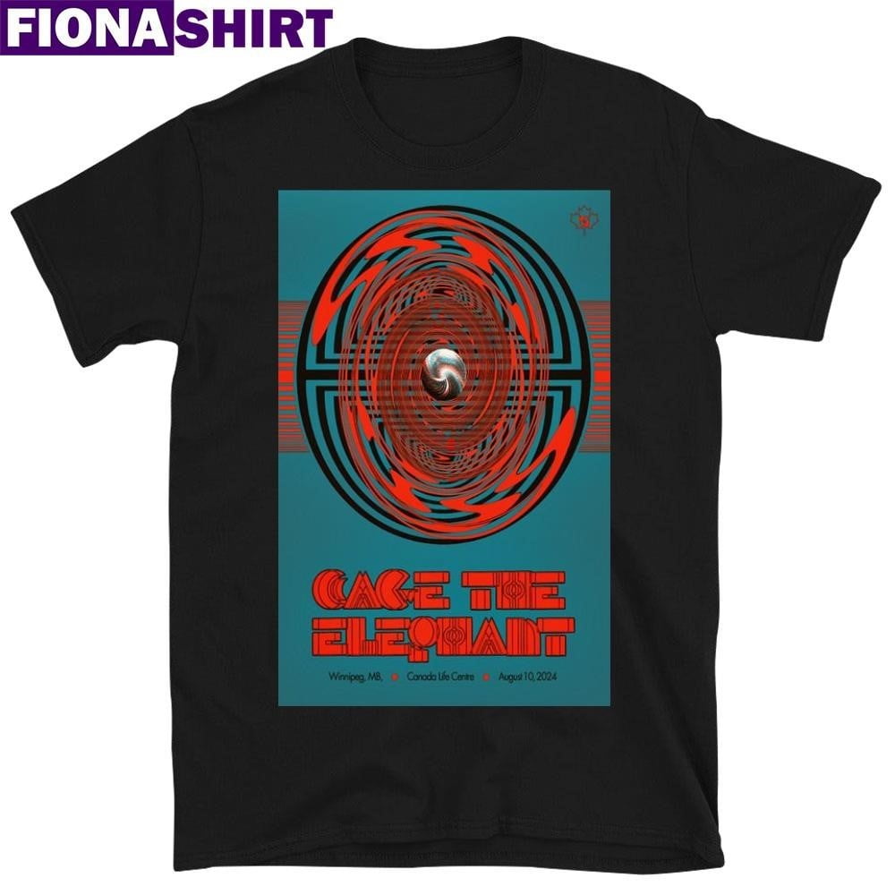 Cage The Elephant Canada Life Centre In Winnipeg Mb Aug 10 2024 Poster