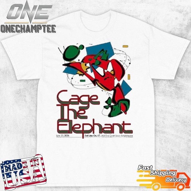 Cage The Elephant Salt Lake City Utah First Credit Union Amphitheatre