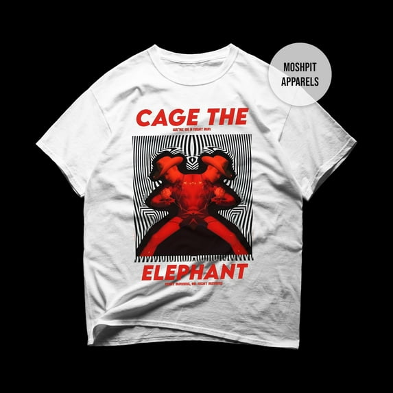 Cage The Elephant T Shirt Rock Music Shirt Melophobia Album cage-the-elephant-t-shirt-rock-music-shirt-melophobia-album