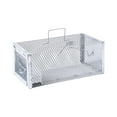 thumbnail image 1 of Cage Trap for Small Indoor Outdoor Reusable Live Catch and Release Easy Handling, 1 of 5