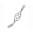 thumbnail image 1 of Cage Twisted Light Bracket Chrome. Bike light part, bicycle lightpart, lowrider , beach cruiser, chopper, limo, 1 of 1