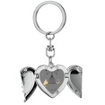 thumbnail image 1 of Cage s Art Pattern Heart Angel Wing Key Chain Holder, 1 of 3