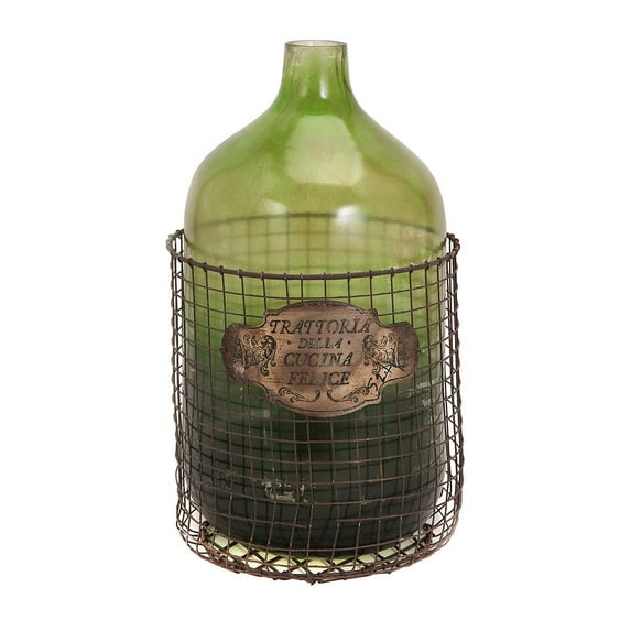 Caged Glass Jug