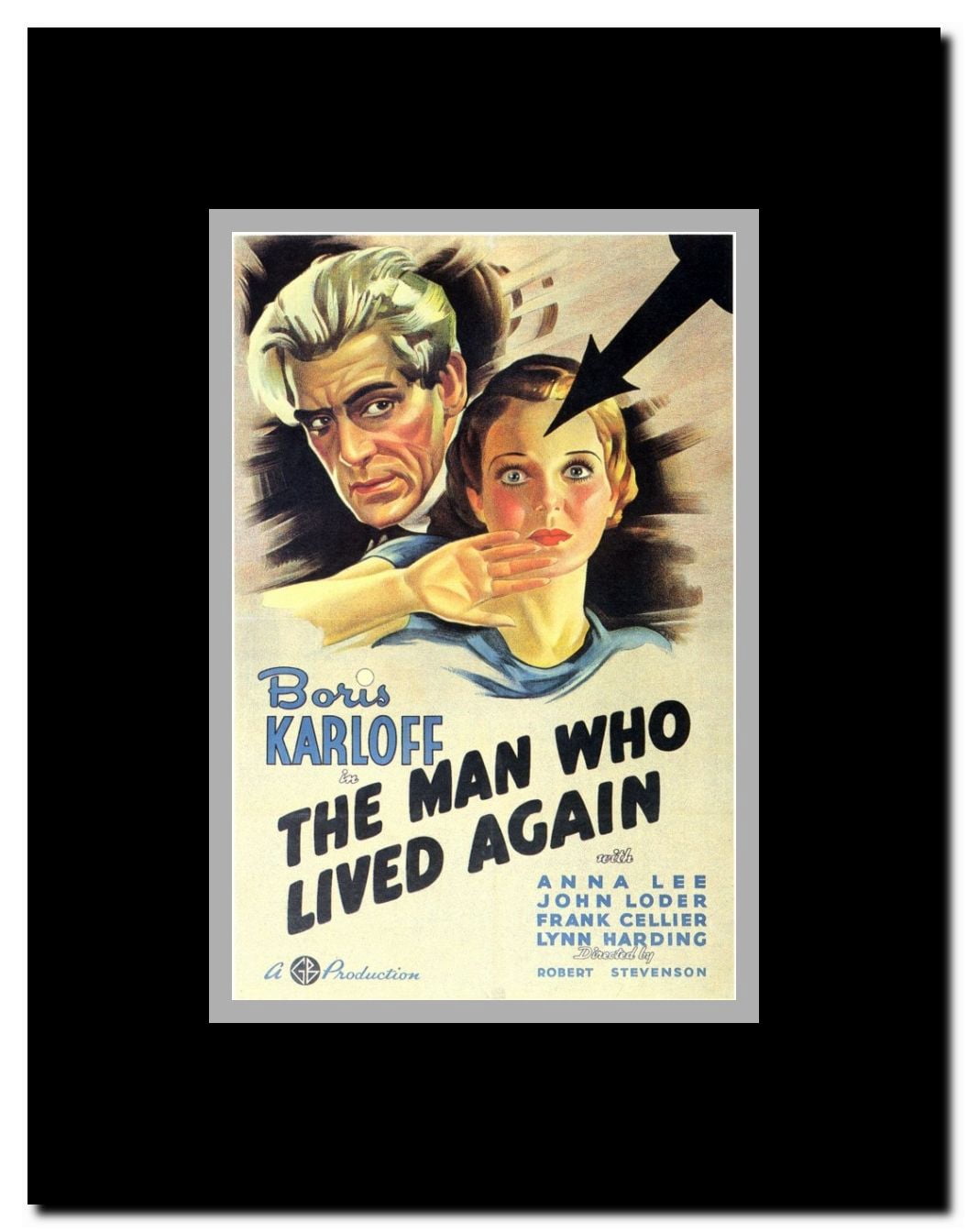 Cagliostro Framed Movie Poster