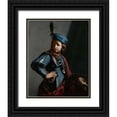 thumbnail image 1 of Cagnacci, Guido 20x24 Black Ornate Wood Framed with Double Matting Museum Art Print Titled - David with the Head of Goliath, 1 of 4
