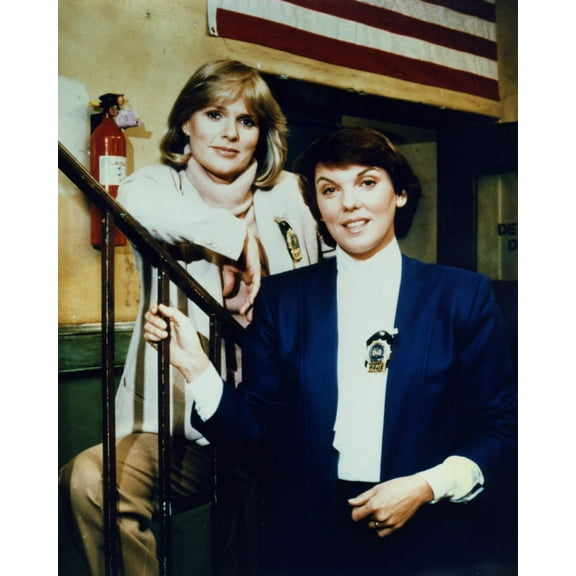 Cagney And Lacey Poster Metal Sign 8in x 12in Print on Metal 8x12 Square Adults Metal Wall Art