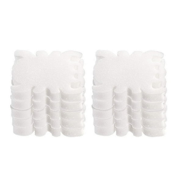 Cagnkofi 10Pcs Pool Sponge Oil Absorber, Pool Scum Sponge, Pool Sponges That Soak Up Oil Hot Tub Sponge Oil Absorbing Sponge Turtle Oil Scum Absorbing Filter Sponge for Hot Tub Swimming Pool,Spa