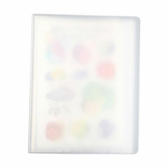 Cagnkofi 20/40 Slots Sticker Storage Book Decals Collecting Album Stickers Empty Display Book Collecting Holder Book Plastic DIY Design Tools