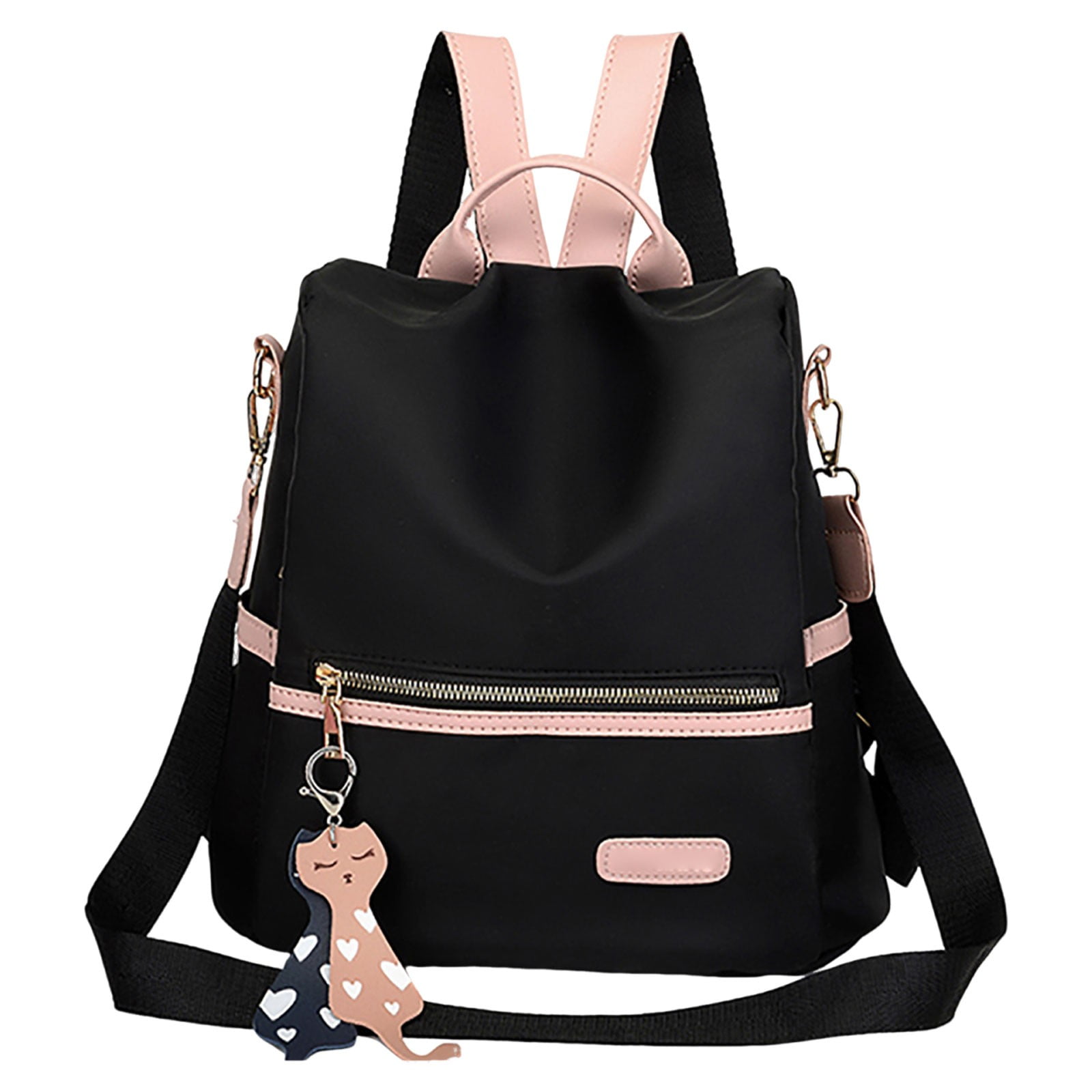 Cagnkofi Backpack Purse for Women Bookbag Purse Lightweight Shoulder