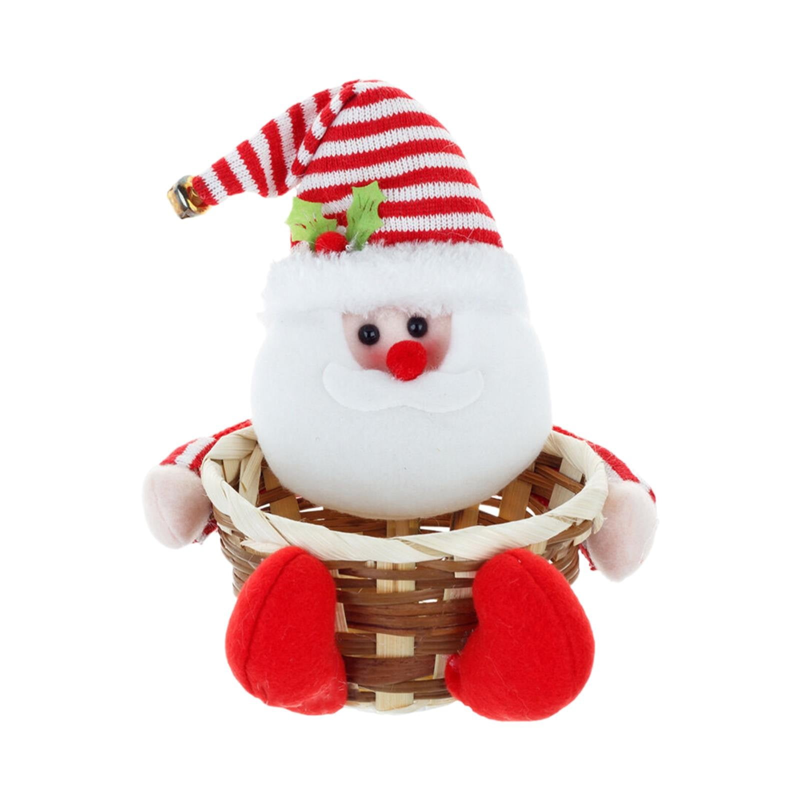 Christmas Santa Claus Shaped Candy Storage Basket main image 0