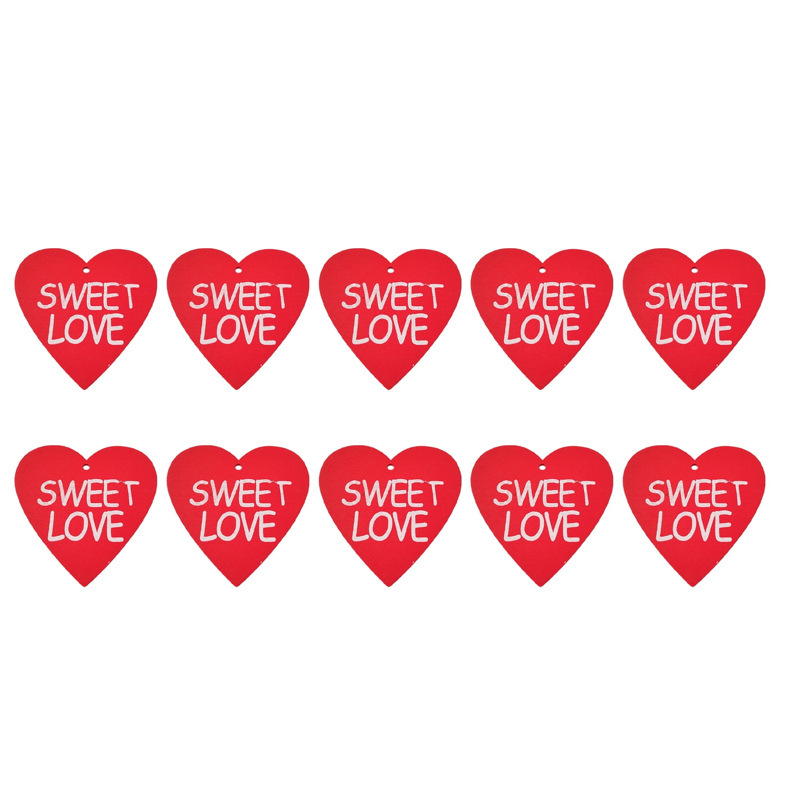 Cagnkofi Glass Christmas Icicles Valentine's Day Home Decoration