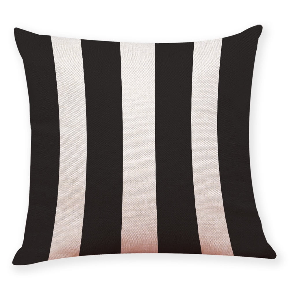 Cagnkofi Home Decor Cushion Cover Black And White Geometry Throw Pillowcase Pillow Covers