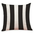 Cagnkofi Home Decor Cushion Cover Black And White Geometry Throw