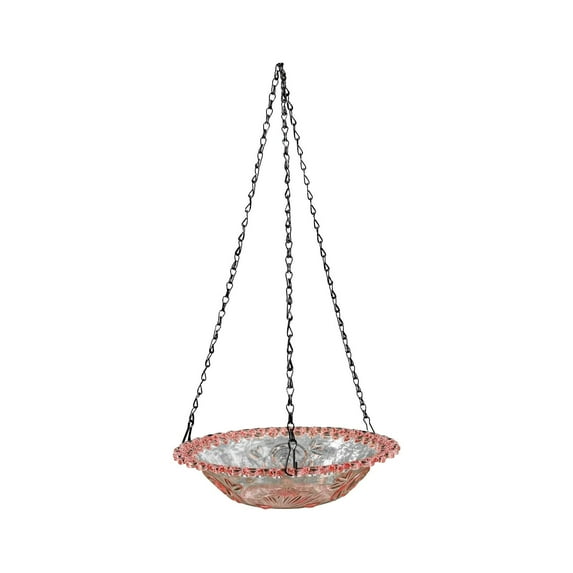 Cagnkofi Saving! Hanging Bird Bath Plastic Bird Bath Plate Hanging Tray For Outdoors Hanging Bird Water Or Bird Seed Hanging Bird Feeder For Outdoors Bird Bath Bowl