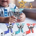 thumbnail image 1 of Cagogo 1Pcs Christmas Train RobotToy, 3-in- Transforming Deformation Model, Perfect Holiday Gift forKids, Interactive Vehicle to Robot Action Figure, DurableChildren'sEducational Plaything, Creative, 1 of 7