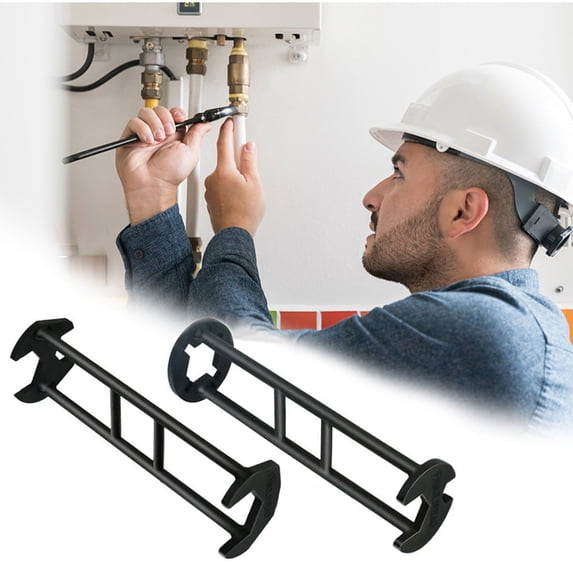 Cagogo 3Pcs Faucet Wrench, Sink Wrench Tool for Installation, Multifunctional Plumbing Tool with Socket Tightener, Angle Valves Disassembly and Water Pipe Maintenance, DIY Home Repair Essential